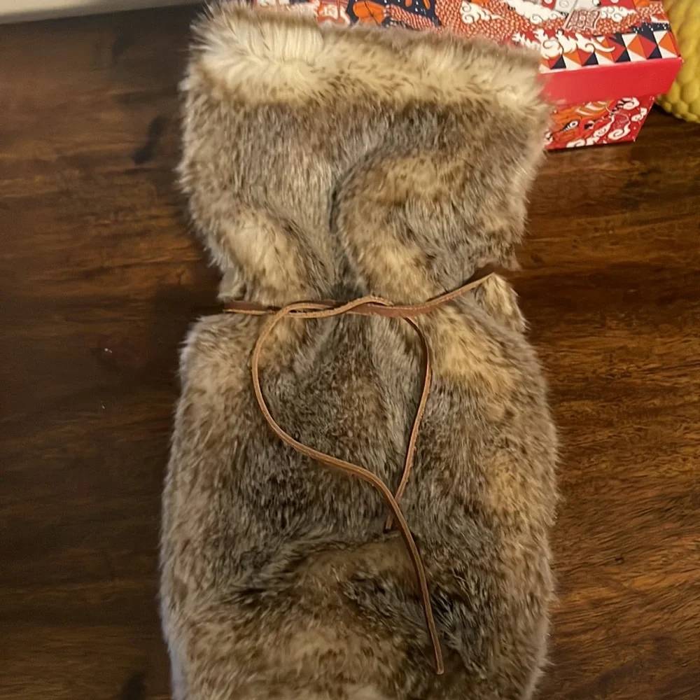 Restoration Hardware bottle cozy